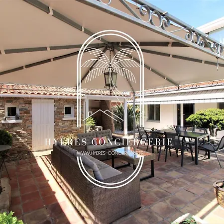 Les Salins - Rez De Jardin-plage Clim Wifi Parking By Hc Apartment Hyeres