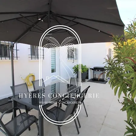 Les Salins - Rez De Jardin-plage Clim Wifi Parking By Hc * Hyeres